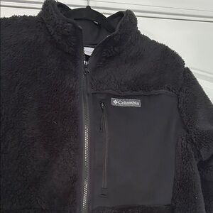 Columbia Midnight Black Fleece Jacket